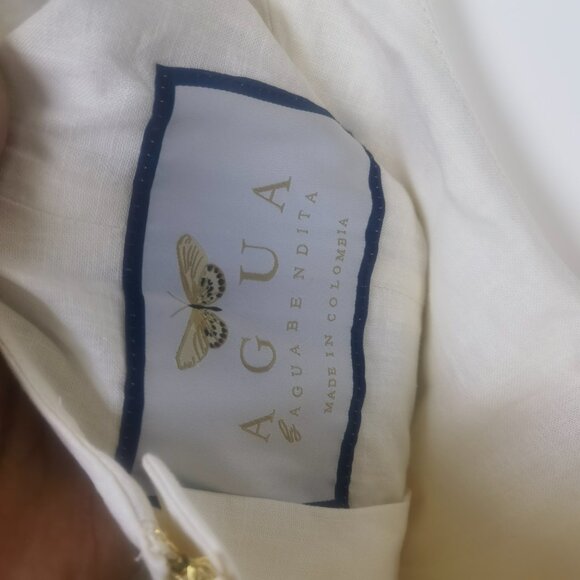 Agua by Agua Bendita Pluma Lymanopoda Mini Dress Embroidered - Picture 10 of 12